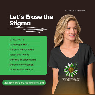 T-Shirt "Geistige Gesundheit ist wichtig"