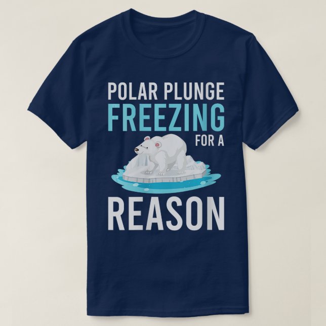 T-shirt Gel Polaire Plunge Pour Une Raison VNeck (Design devant)
