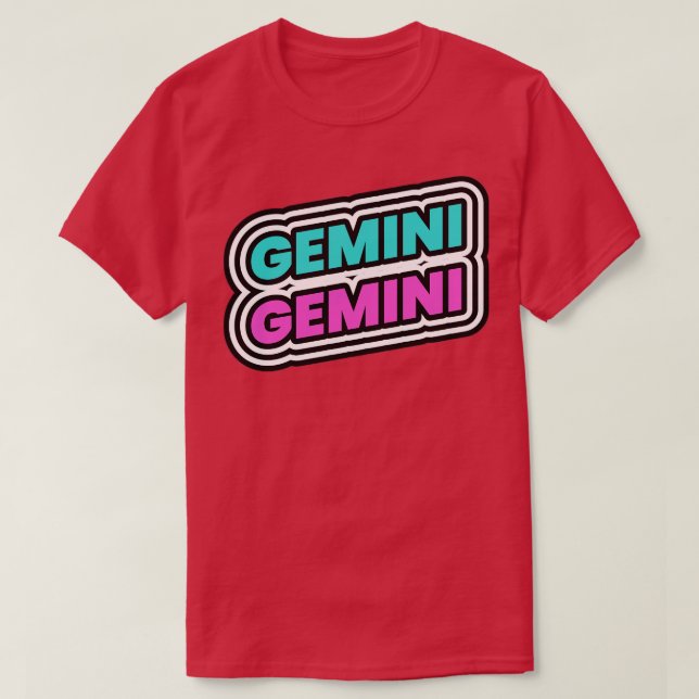 T-shirt Gemini 1 (Design devant)