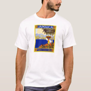 T-shirt Gemme vintage de la Jamaïque du voyage de