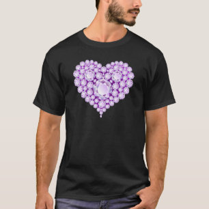 T-shirt Gemmes cardiaques d'méthyste