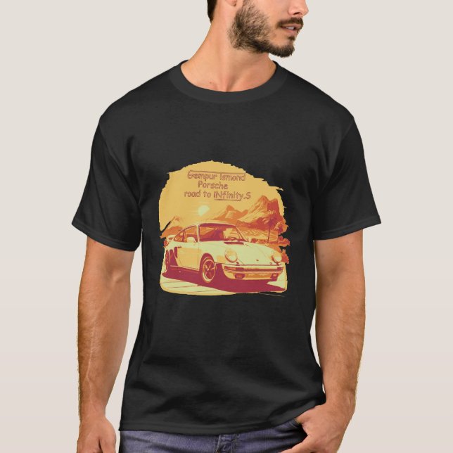 T-shirt Gempur Ismond route de porche vers Infinity (Devant)