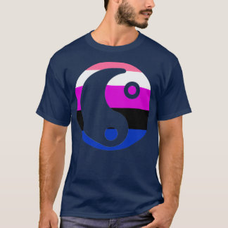 T-shirt Genderfluide Yin Yang