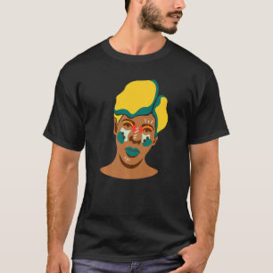 T-shirt Genderqueer non binaire coloré Lgbtq+