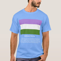 Genderqueer Pride drapeau #tee #LGBTQ+