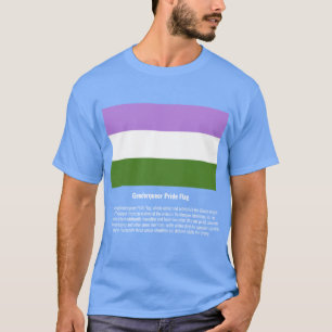 T-shirt Genderqueer Pride drapeau #tee #LGBTQ+