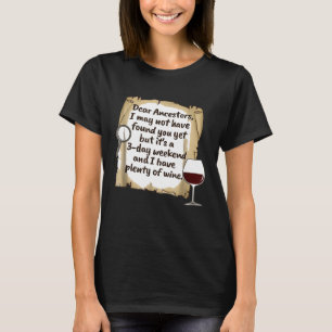 T-shirt Généalogie Ancêtres Ancêtre Famille Arbre Chemise