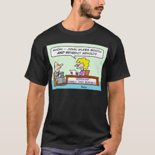 T-shirt généalogie de Benedict arnold de cabine de wilke