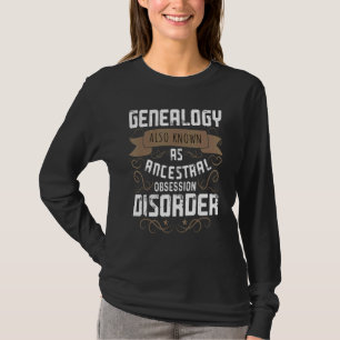 T-shirt Généalogie Généalogiste Ancêtre Famille Arbre Raci