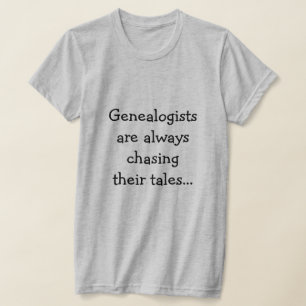 T-shirt Généalogiste drôle à la recherche de leurs contes 