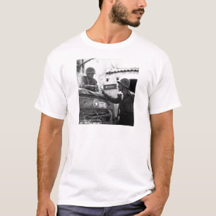 T-shirt Général George S. Patton et colonel Lyle Bernard