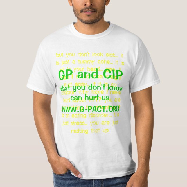 T-shirt Généraliste et CIP (Devant)
