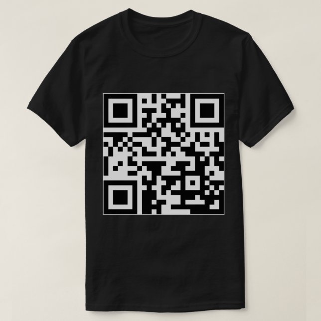 T-shirt Générateur de photos de chiens aléatoires QR Code  (Design devant)