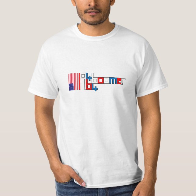 T-shirt génération baby-boomer (Devant)