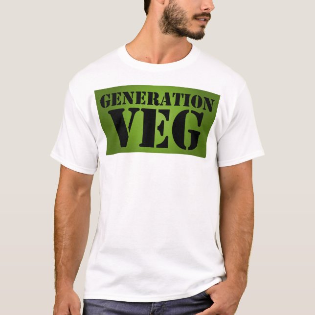 T-shirt Génération Veg (Devant)