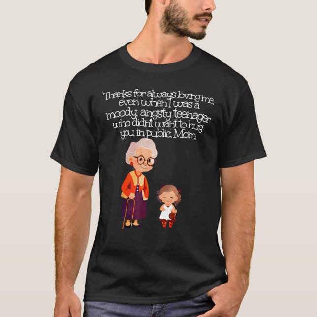 T-shirt Generation with Granny and Kid Happy Mother s Day (Devant)