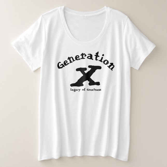 T-shirt Génération X (Design devant)