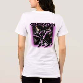 T - SHIRT GENERATION X 80er HAIR BANDS Tri-Blend S