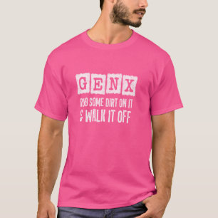 T-shirt Génération X - Frotter Un Peu De Feu Sur Elle Marc