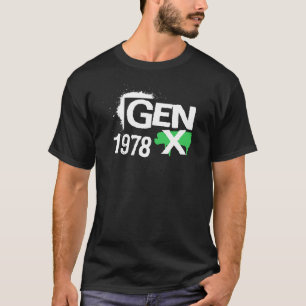 T-shirt Génération X Gen X X 1978