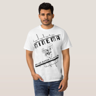 T-shirt générique du club de film Minema 8mm et Su