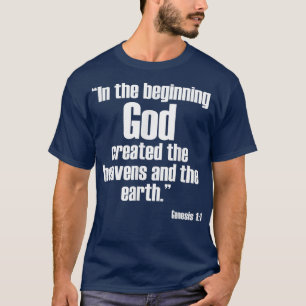 T-shirt Genèse 11 Bible Verse Religieux Chrétien
