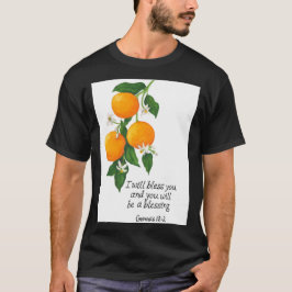 T-shirt Genèse de fruits orange 12:2