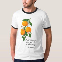 T-shirt Genèse de fruits orange 12:2
