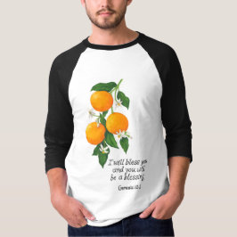 T-shirt Genèse de fruits orange 12:2