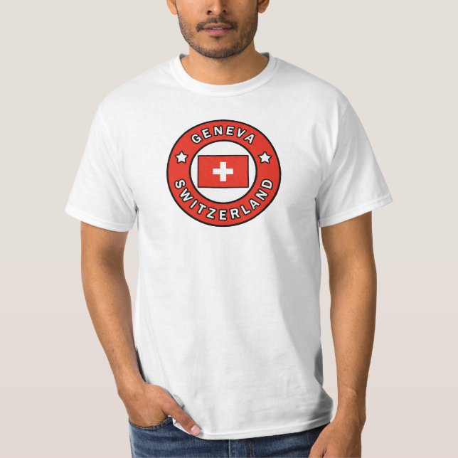 T-shirt Genève Suisse (Devant)