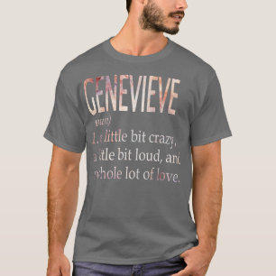 T-shirt Genevieve Fille Nom Définition