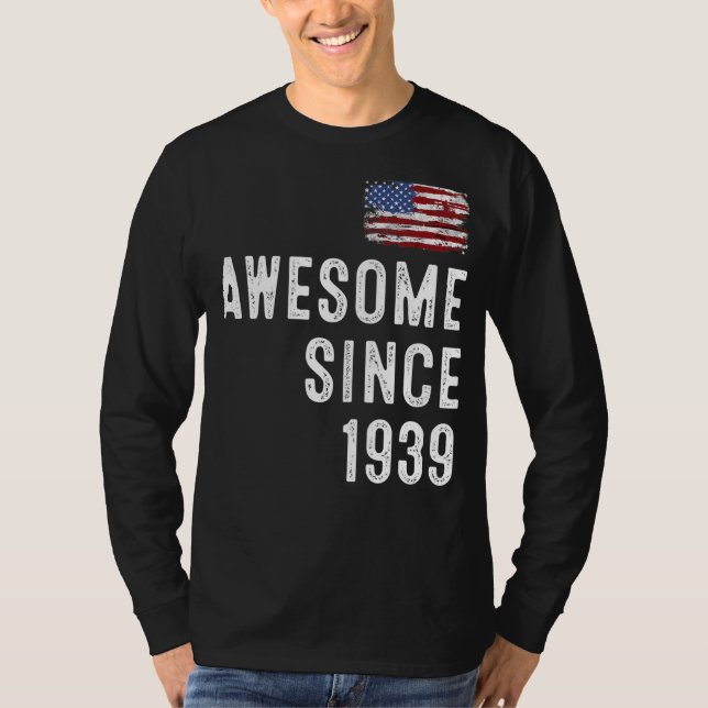T-shirt génial depuis 1940 83ème anniversaire (Devant)