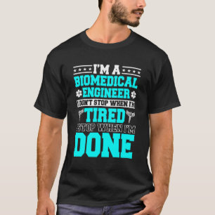 T-shirt Génie biomédical Bioingénieur Ingénieur Médicale