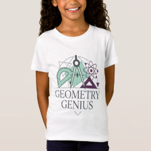 T-Shirt Génie de la géométrie Mathématiques Sciences Retou