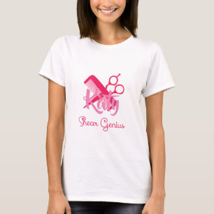 T-shirt Génie personnalisé de cisaillement de styliste e