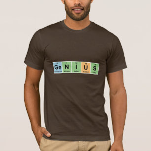 T-shirt Génie - Tableau périodique des produits d'élém