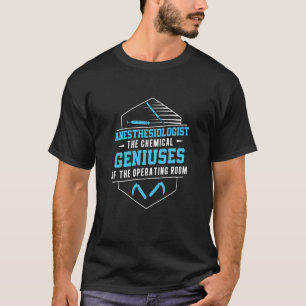 T-shirt Génies Anesthésistes Salle d'opération Anesthési
