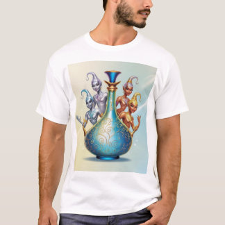 T-shirt Genies libérées : La magie de la bouteille