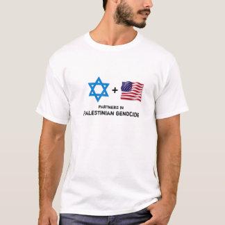 T-shirt Génocide israélien des USA des personnes