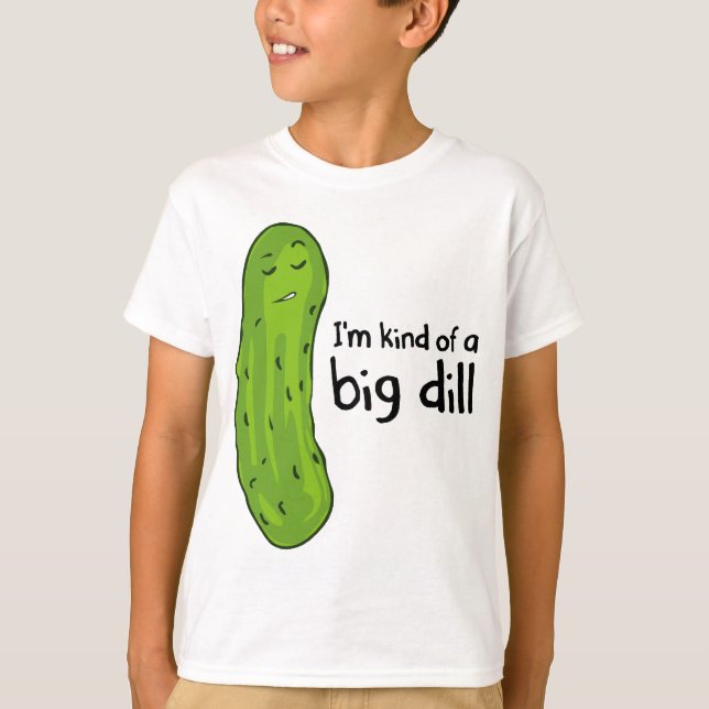 T-shirt Genre de pickle à l'aneth d'affaire (Devant)