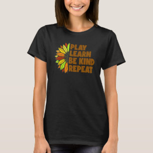 T-shirt Genre Jouer Apprendre Être Genre Répéter Jour de l
