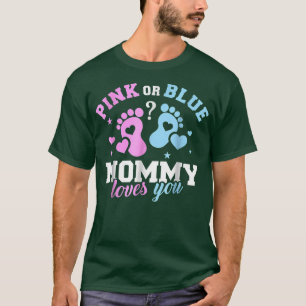 T-shirt Genre Reveal maman maman drôle Famille Fête des mè