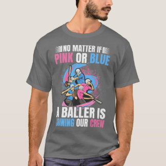 T-shirt Genre Revela Party Design pour le Baseball & Softb