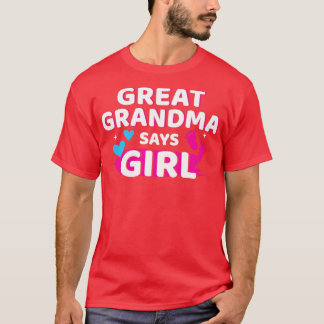 T-shirt Genre révéler arrière grand-mère dit fille apparié