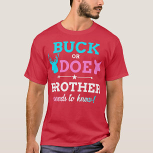 T-shirt Genre révéler buck ou le frère jumeler bébé pa