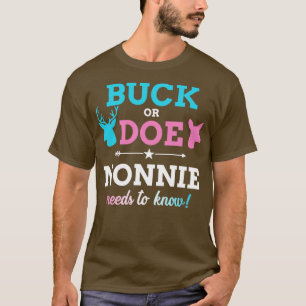 T-shirt Genre révéler buse ou nonnie correspondent bébé pa