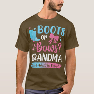 T-shirt Genre révéler des bottes ou des arcs Grand-mère co