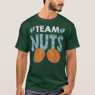 T-shirt Genre révéler équipe noix garçon jumelé famille bé