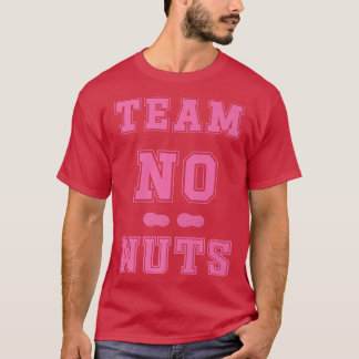 T-shirt Genre révéler l'équipe pas de fille à noix corresp