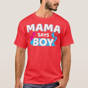 T-shirt Genre révéler papa dit garçon jumeler famille bébé